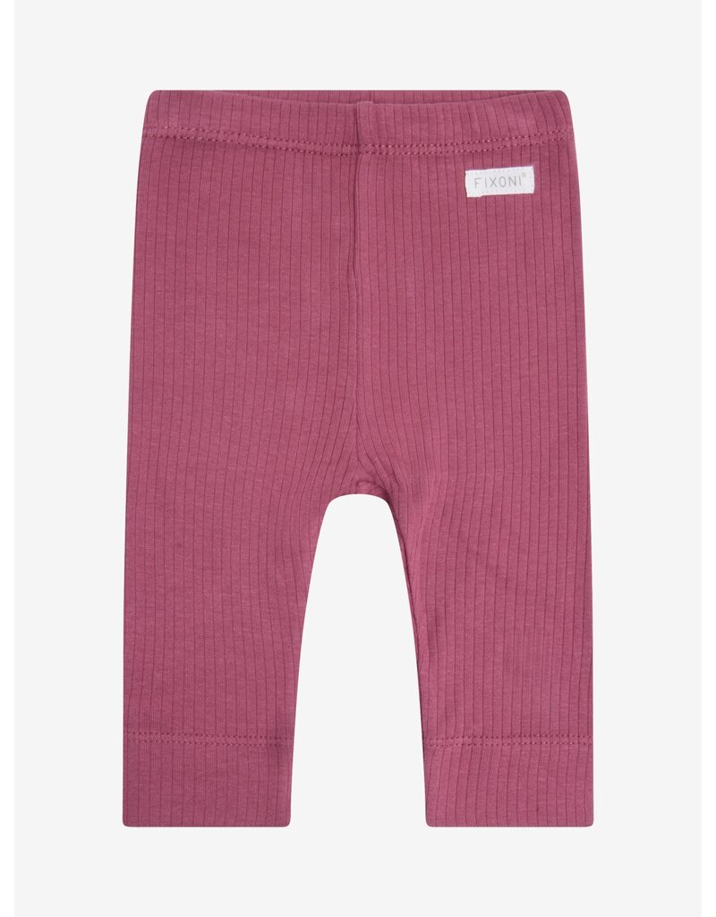 Fixoni Leggings Rib Crushed Berry