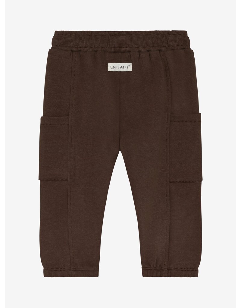 En Fant Pants Sweat Deep Mahogany