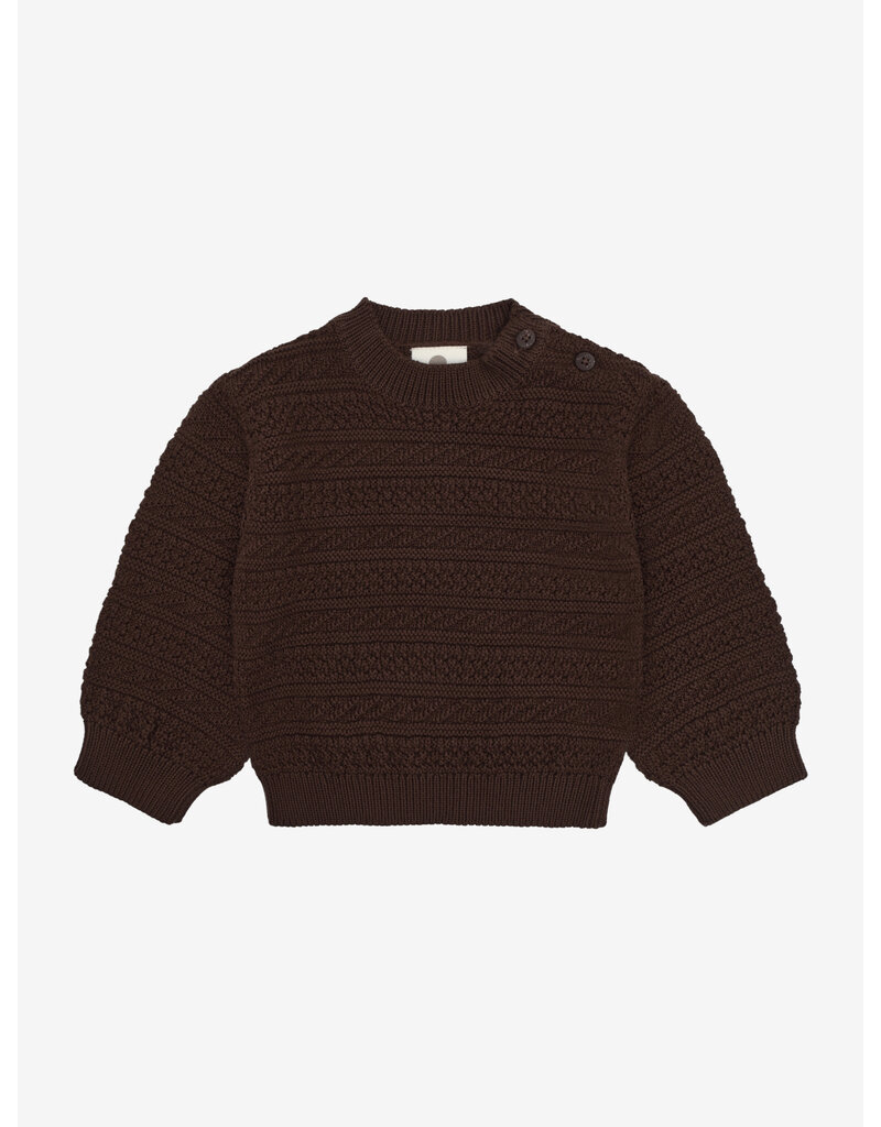 En Fant Pullover Knit Chestnut