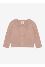En Fant Cardigan Knit Adobe Rose