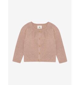 En Fant Cardigan Knit Adobe Rose