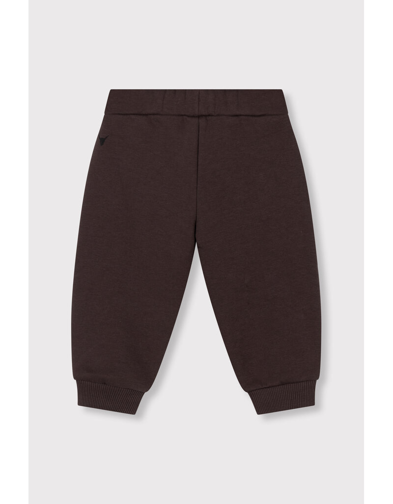 Alix the Label Baby Knitted Pintuck Pant Warm Brown