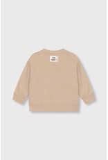 Alix the Label Baby Knitted Pintuck Sweater Sand