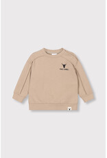 Alix the Label Baby Knitted Pintuck Sweater Sand