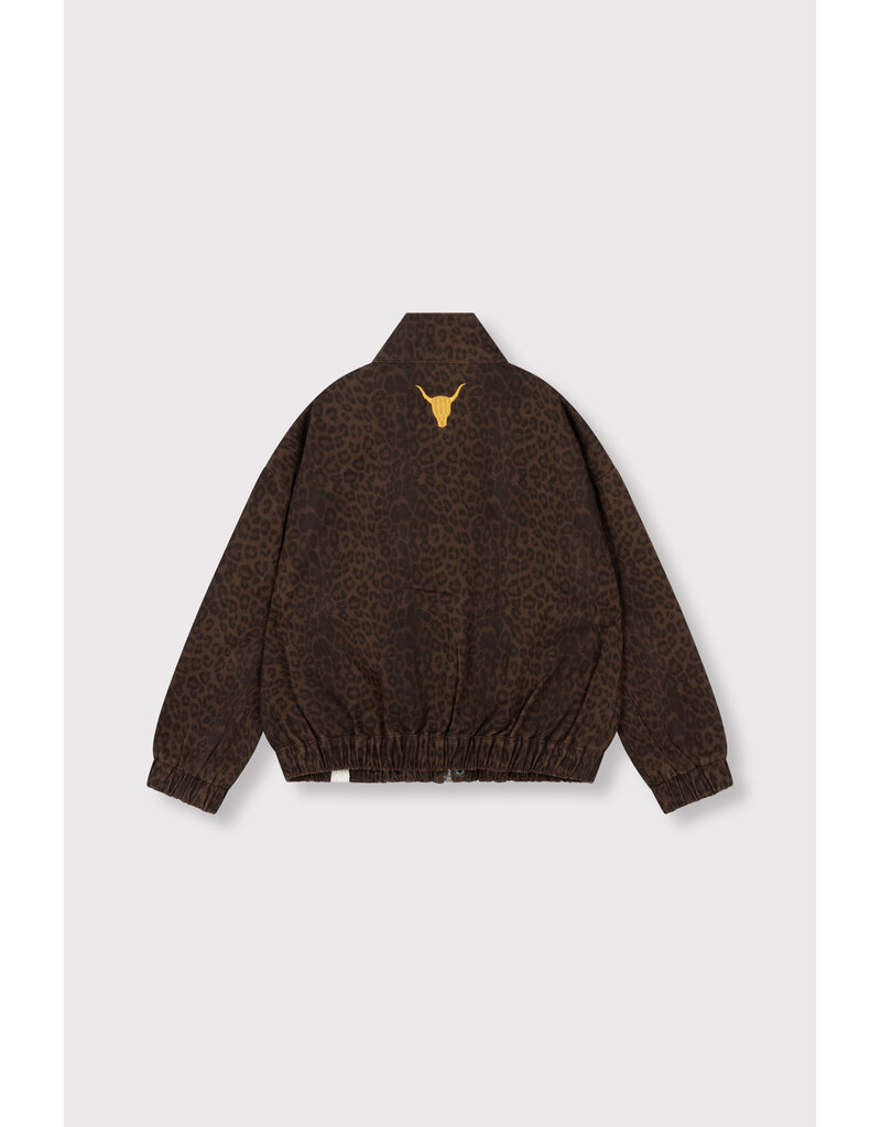 Alix the Label Woven Leopard Jacket Animal