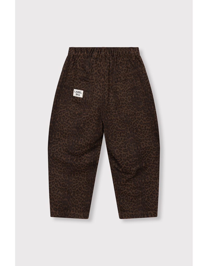 Alix the Label Woven Leopard Cargo Pants Animal