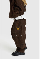 Alix the Label Woven Leopard Cargo Pants Animal
