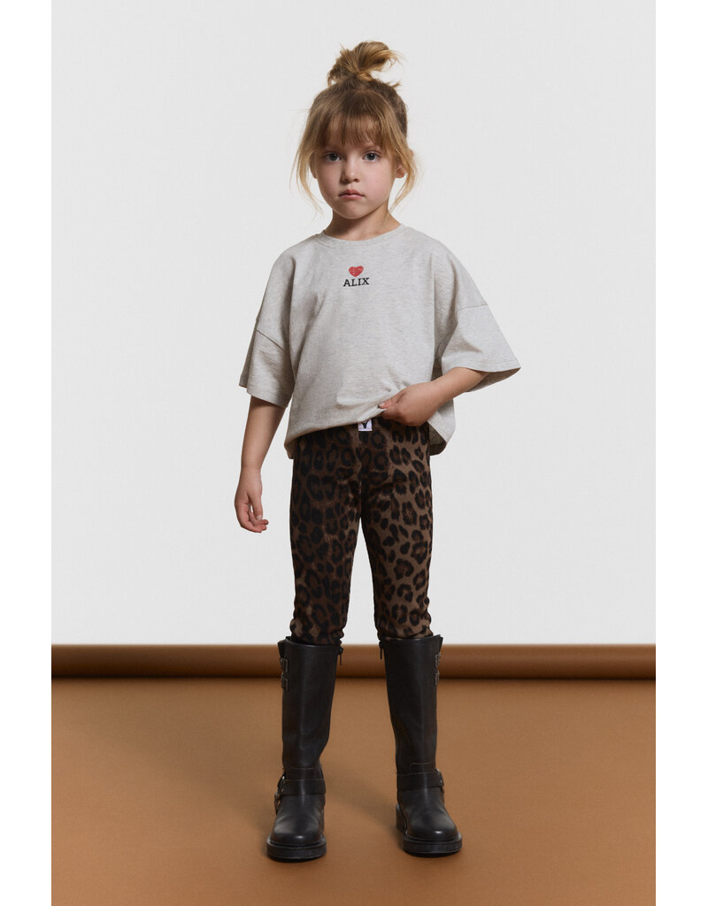 Alix the Label Knitted Tiger Legging Animal