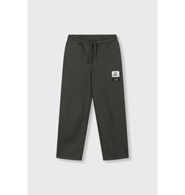 Alix the Label Knitted Interlock Barrel Pants Army