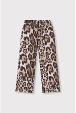 Alix the Label Woven Jaguar Wide Leg Pants Animal