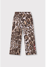 Alix the Label Woven Jaguar Wide Leg Pants Animal