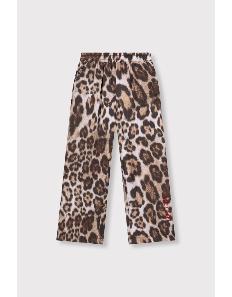 Alix the Label Woven Jaguar Wide Leg Pants Animal