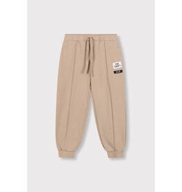 Alix the Label Knitted Pintuck Pants Sand