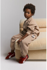 Alix the Label Knitted Pintuck Pants Sand