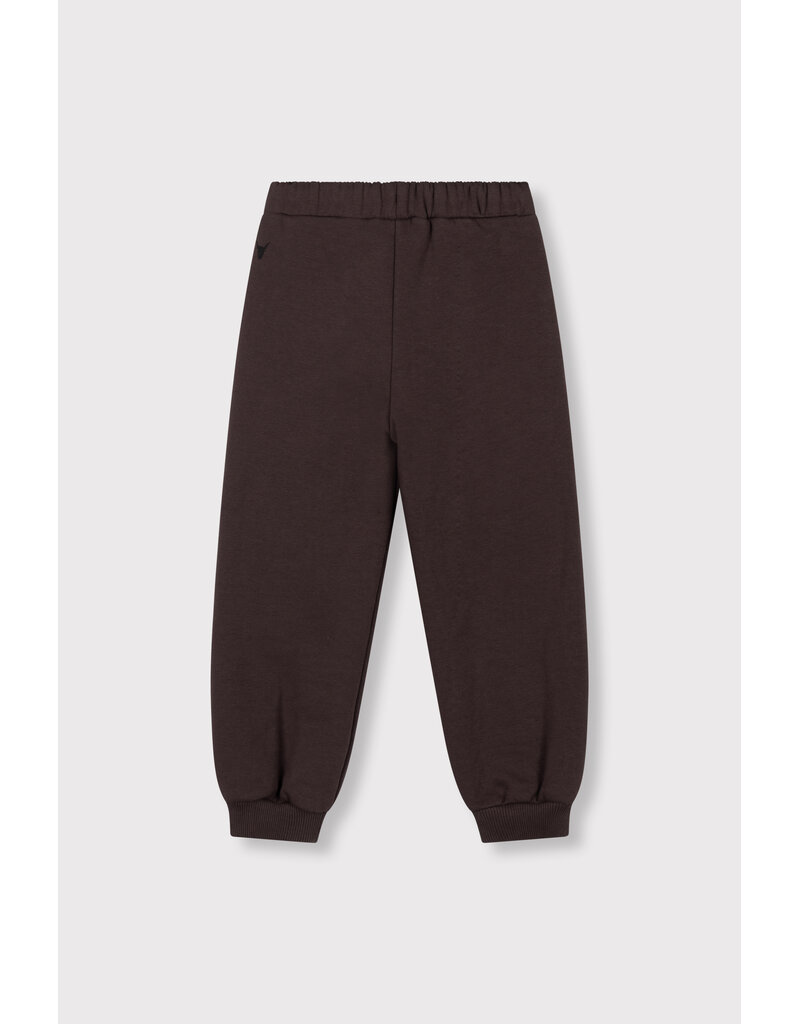 Alix the Label Knitted Pintuck Pants Warm Brown