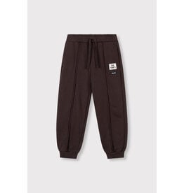 Alix the Label Knitted Pintuck Pants Warm Brown