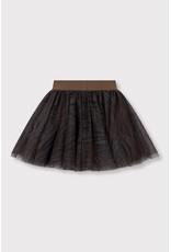 Alix the Label Woven Tiger Tule Skirt Animal