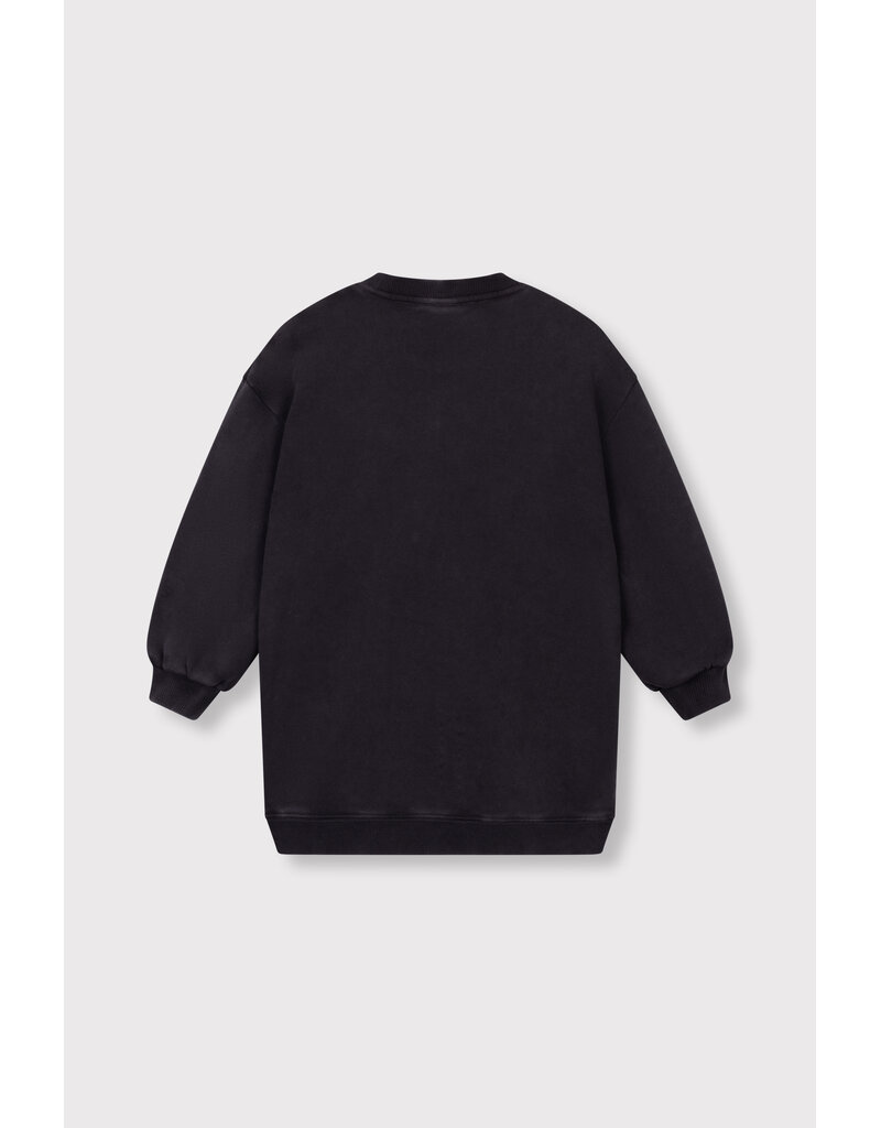 Alix the Label Knitted 14lx Sweatdress Charcoal Grey
