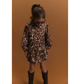 Alix the Label Woven Jaguar Dress Animal