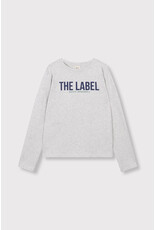 Alix the Label Knitted The Label Longsleeve Light Grey Melange
