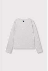 Alix the Label Knitted The Label Longsleeve Light Grey Melange