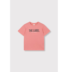Alix the Label Knitted the Label T-Shirt Bright Coral