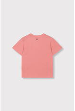 Alix the Label Knitted the Label T-Shirt Bright Coral