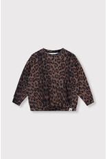 Alix the Label Knitted Leopard Sweater Animal