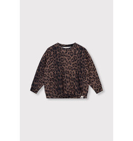 Alix the Label Knitted Leopard Sweater Animal