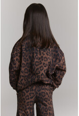 Alix the Label Knitted Leopard Sweater Animal
