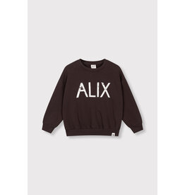Alix the Label Knitted World Tour Sweater Warm Brown