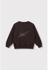 Alix the Label Knitted World Tour Sweater Warm Brown
