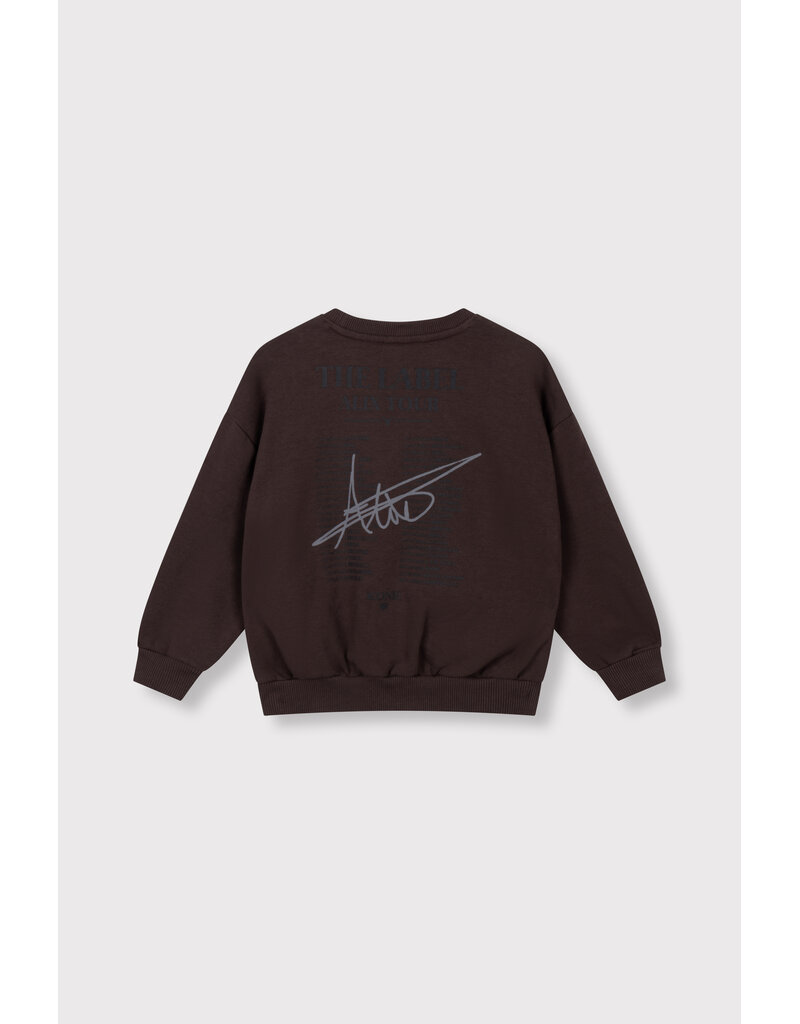 Alix the Label Knitted World Tour Sweater Warm Brown