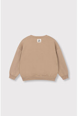 Alix the Label Knitted Pintuck Sweater Sand