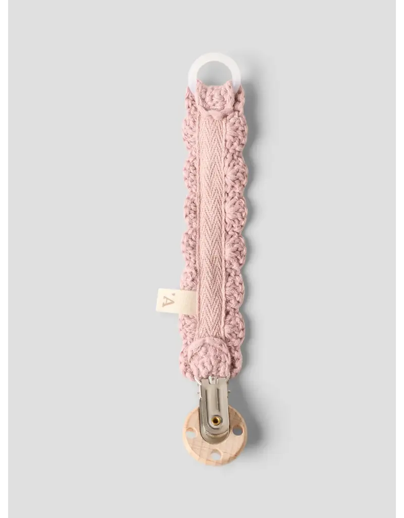 Lil' Atelier Limo Pacifier String Adobe Rose
