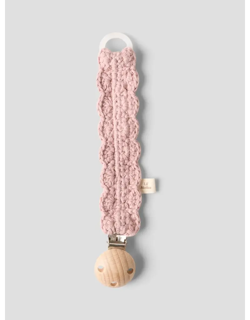Lil' Atelier Limo Pacifier String Adobe Rose