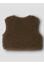 Lil' Atelier Jono Sherpa Vest Teak