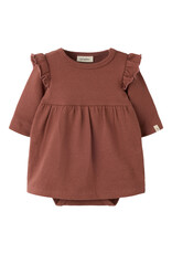 Lil' Atelier Thoro Loose Body Dress Mahogany