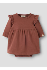Lil' Atelier Thoro Loose Body Dress Mahogany
