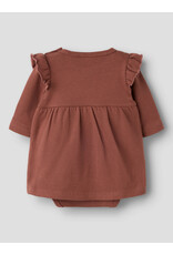 Lil' Atelier Thoro Loose Body Dress Mahogany