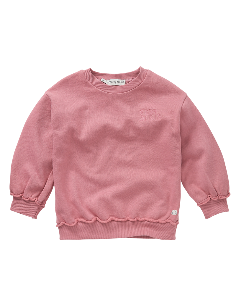 Sproet & Sprout Sweatshirt ruffles back