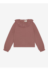 En Fant T-shirt LS Collar Burlwood
