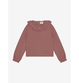 En Fant T-shirt LS Collar Burlwood