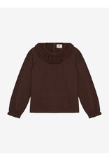 En Fant T-shirt LS Collar Deep Mahogany