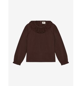 En Fant T-shirt LS Collar Deep Mahogany