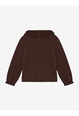 En Fant T-shirt LS Collar Deep Mahogany