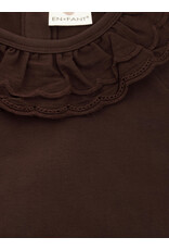 En Fant T-shirt LS Collar Deep Mahogany