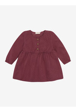 Fixoni Dress LS Woven Crushed Berry