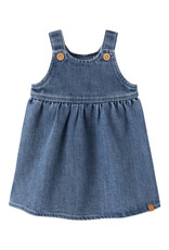 Lil' Atelier Obello Loose Denim Dress Baby Dark Blue