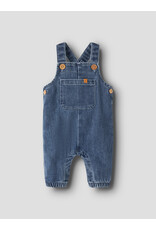 Lil' Atelier Obello Denim Overall Dark Blue